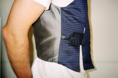 Men's silk waistcoat 