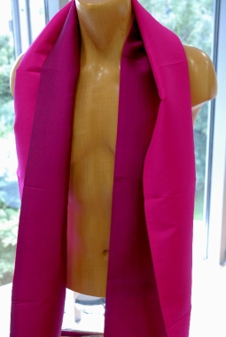 2-type Silk scarf purple/pink