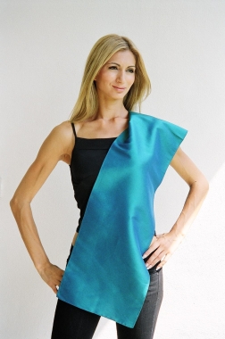 1-type Silk scarf