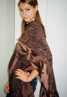 Smoked Shawl, brown