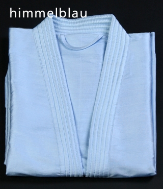 Silk kimono with shorter (3/4) kimono-like sleeves