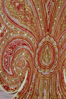 Organza Schal, naturelle