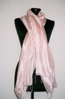 Silk scarf soft, ros�