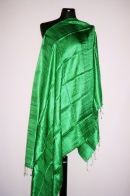 Silk scarf soft, russian green