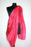 Silk scarf soft, pink
