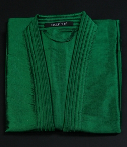 Kimono "uni basics" green