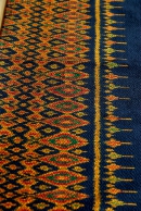 Ikat silk shawl - Design 2