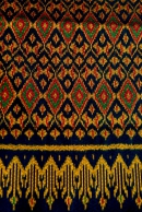 Ikat silk shawl - Design 6