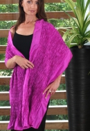 Smoked Shawl, purple
