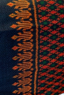 Ikat silk shawl - Design 1