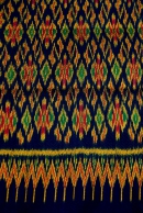 Ikat silk shawl - Design 7
